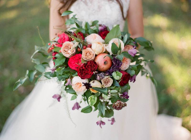 Mountaintop autumn wedding inspiration in North Carolina