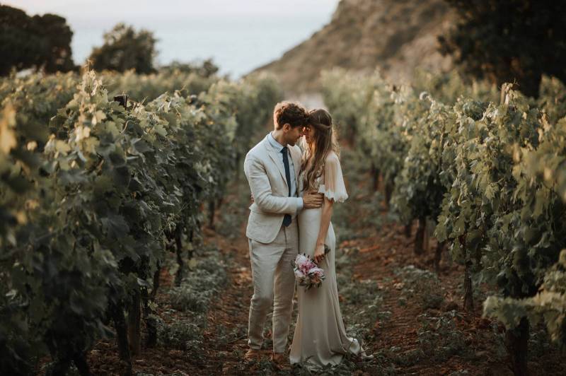 Stunning wedding in a small Tuscan seaside village