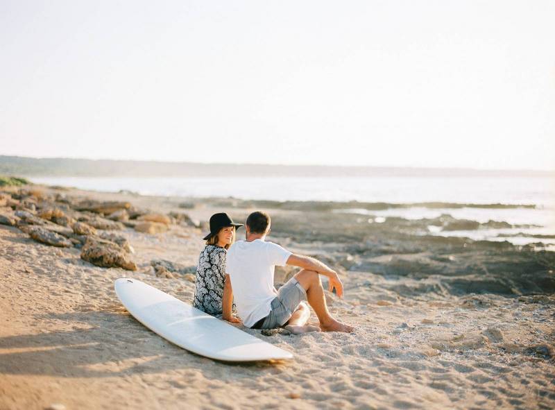 Couples portraits on the beaches of Mallorca