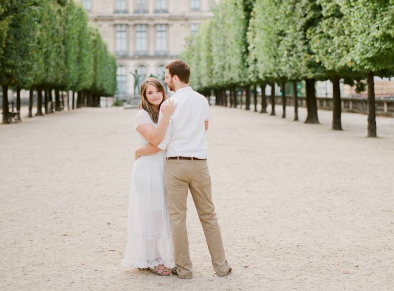 Romantic anniversary shoot in the City of Love