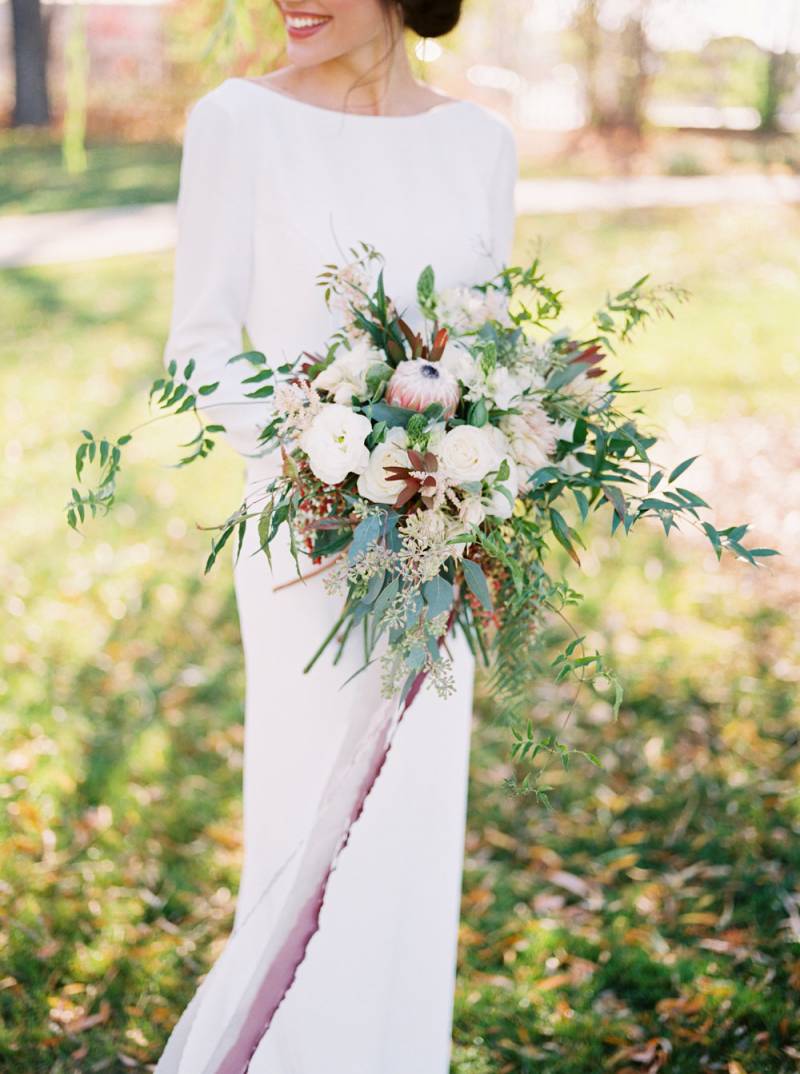 Warm Fall Florals In The Arizona Desert