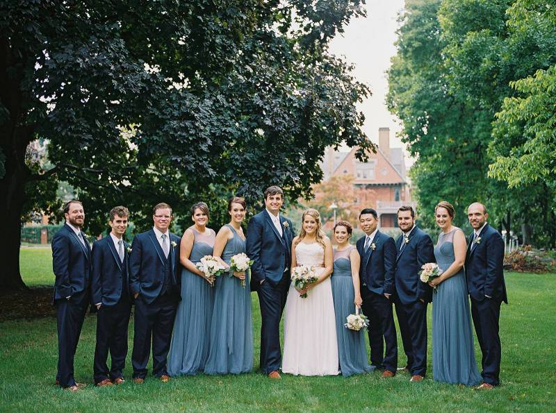 Elegant upstate New York wedding