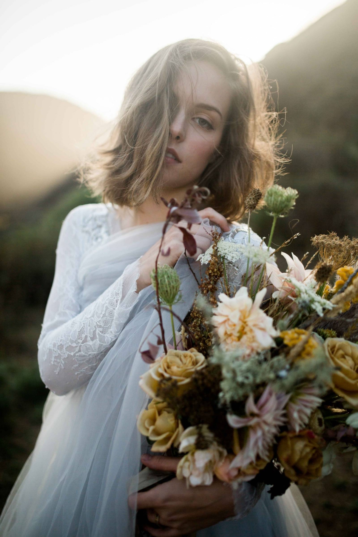 Moody & magical Point Reyes Bridal Session