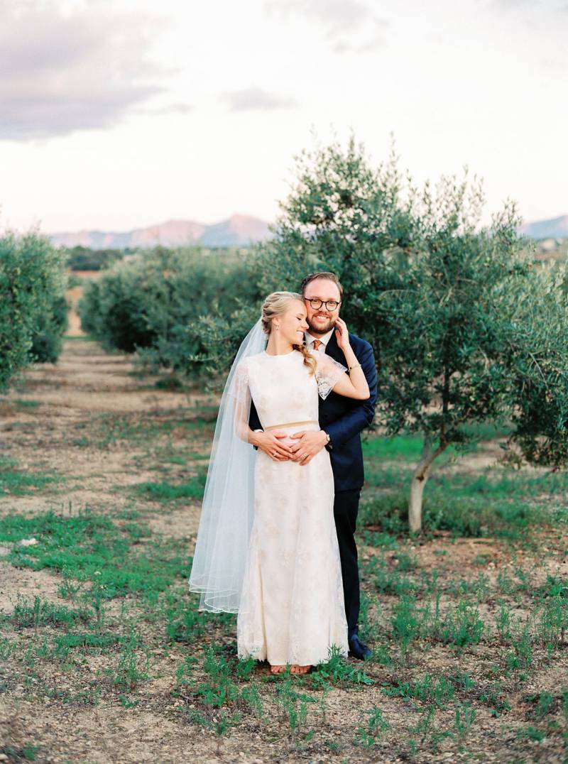 Small, intimate & emotional Mallorca elopement