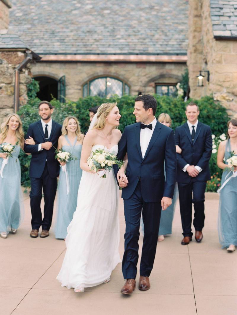 A chic rustic french-inspired wedding in Colorado