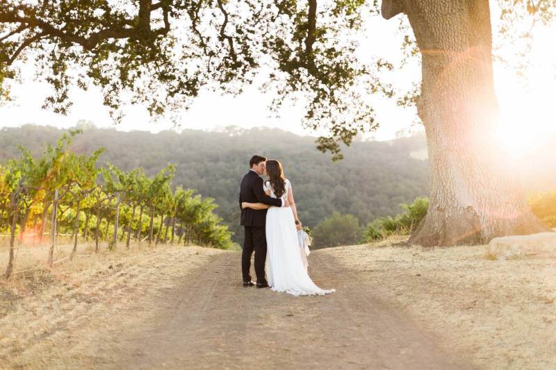 Destination wedding at California’s Hammersky Vineyards