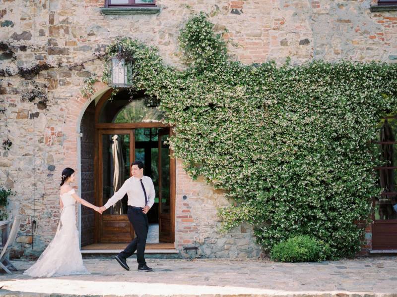 Stunning elopement in the Milan countryside