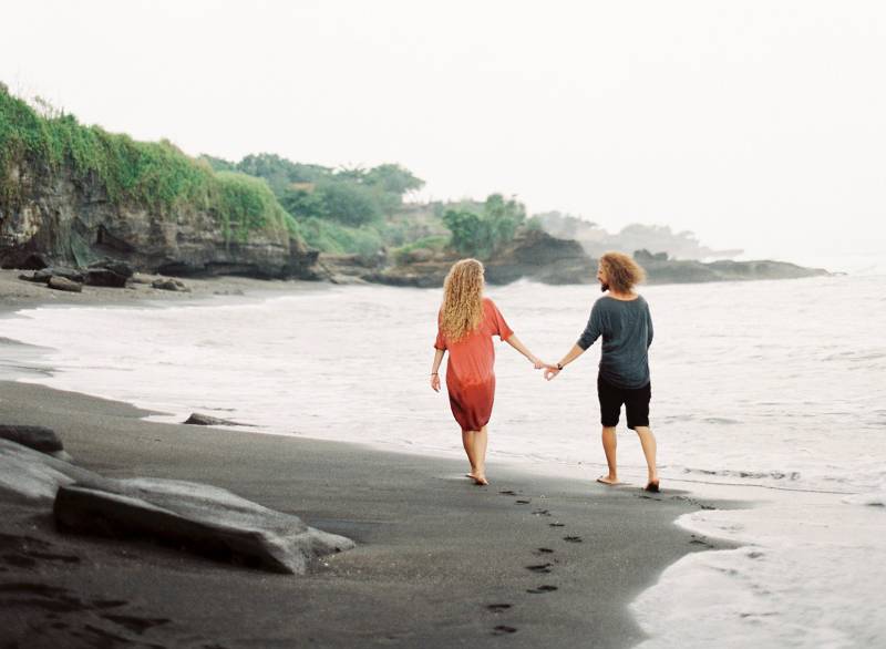 Natural & organic Bali engagement session