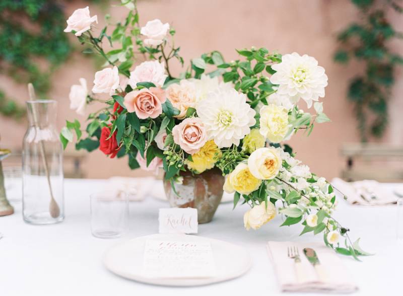 Graceful mediterranean inspired wedding inspiration