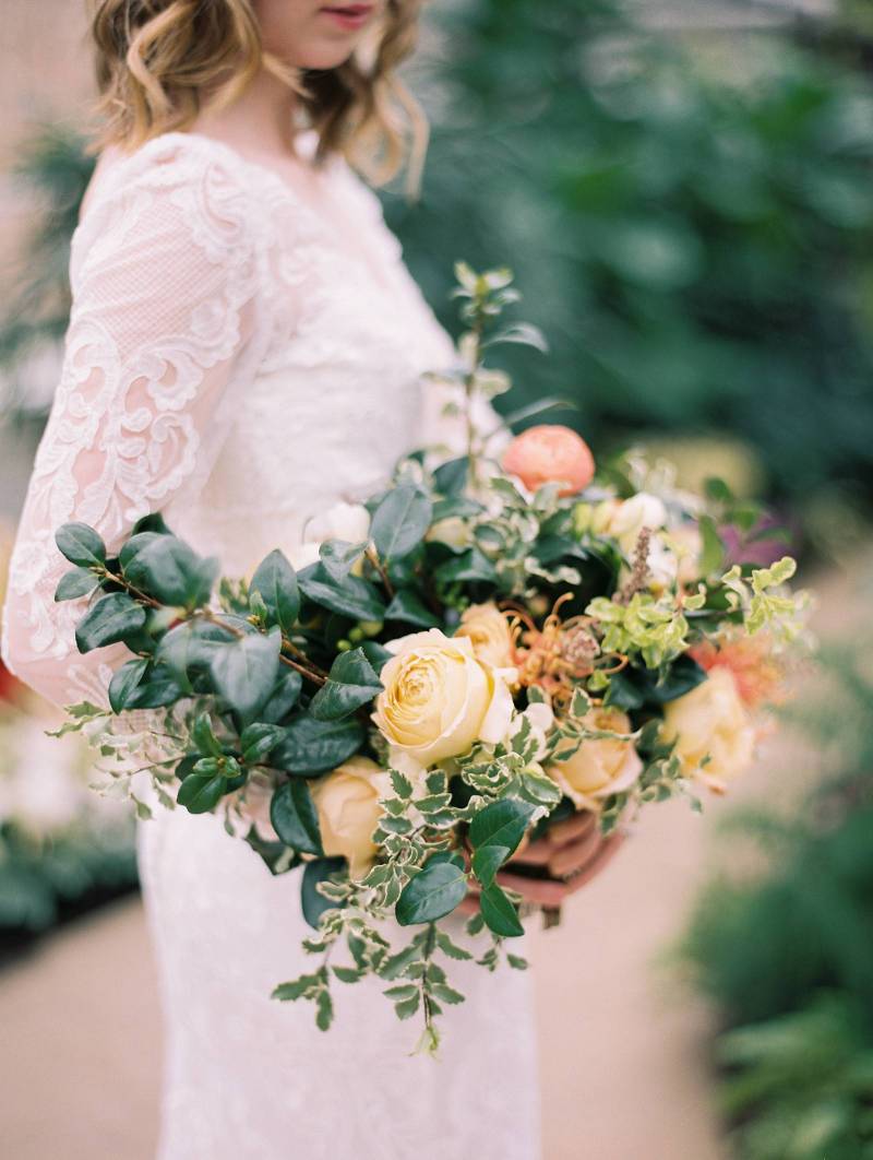 Greenhouse garden wedding ideas