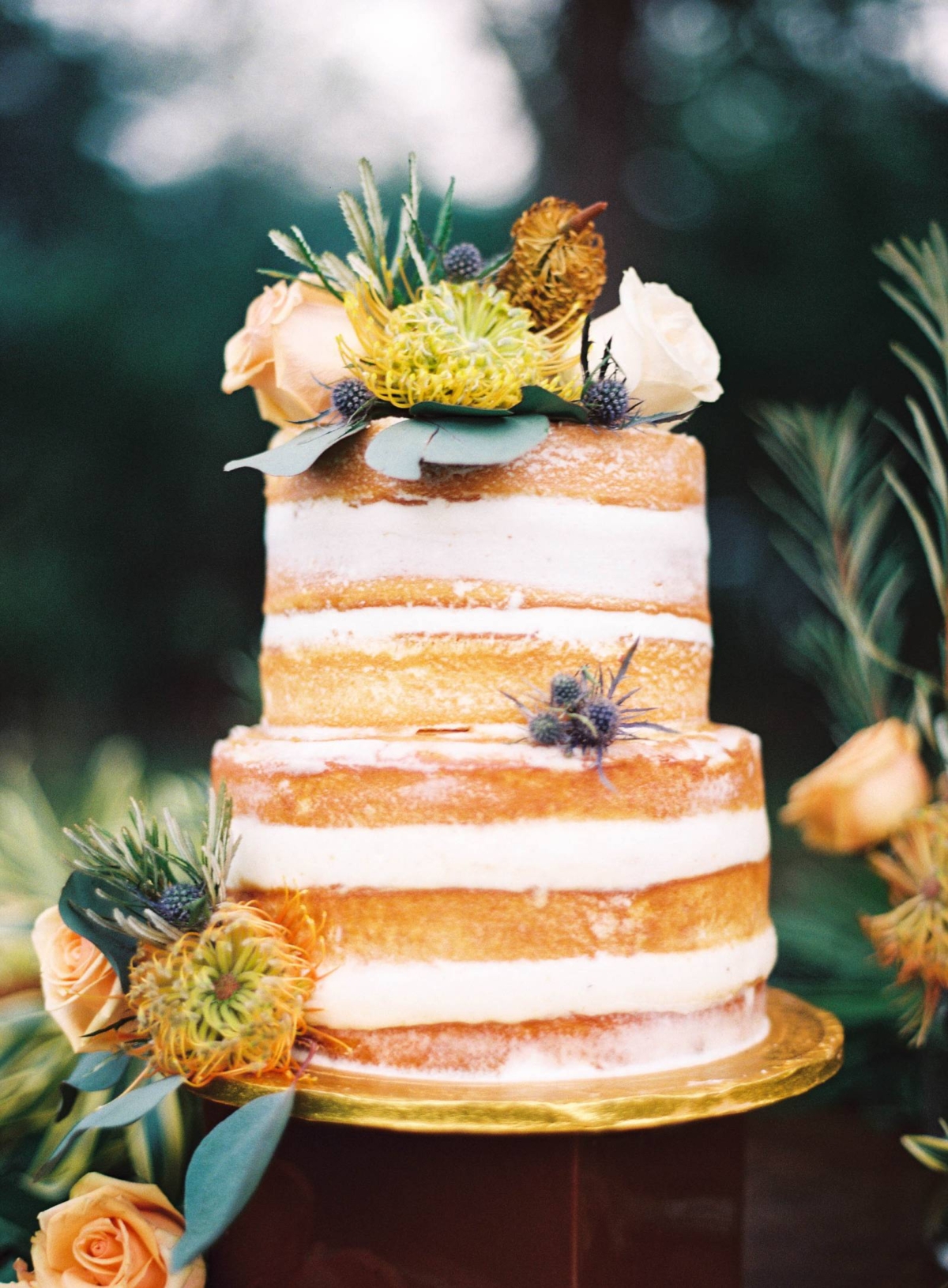 Stunning tropical Maui wedding held on the oceanfront