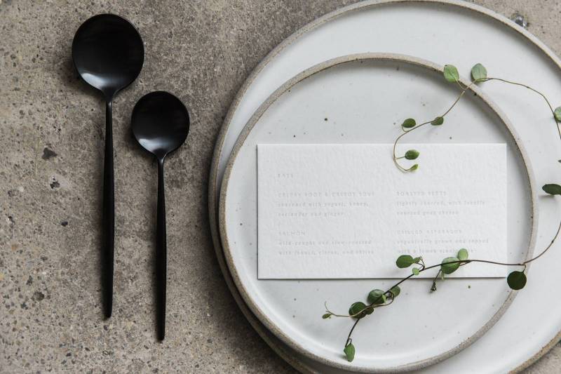 Chic minimalist wedding ideas with intentional design