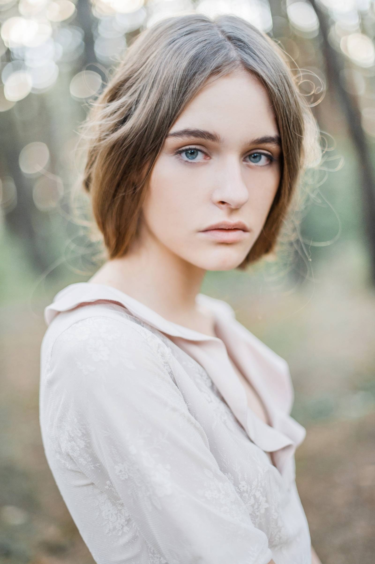 Ukrainian forest bridal shoot inspired by Mother Nature