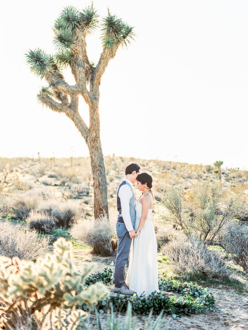 The most adorable Joshua Tree Engagement Shoot