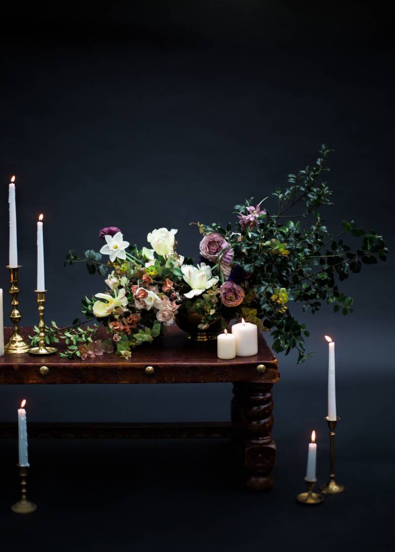 Moody & emotive Pre-Raphaelite Wedding Editorial