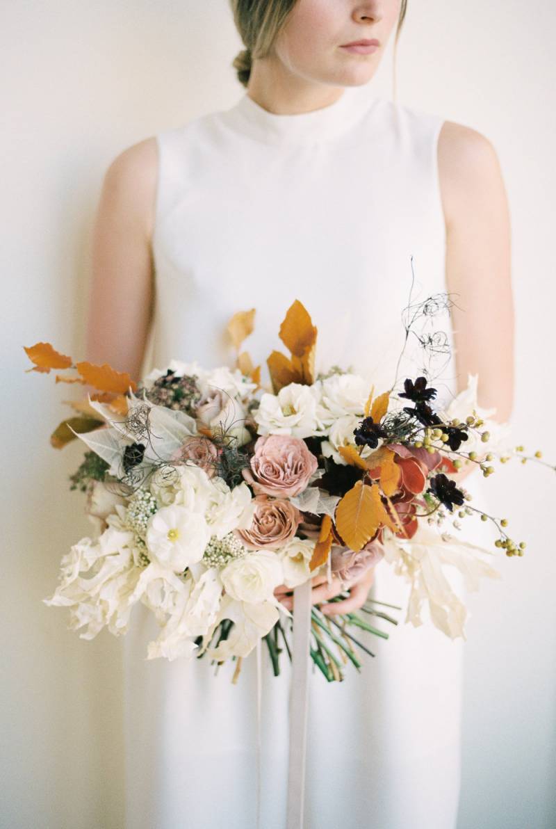 Autumn toned inspiration with a vine installation