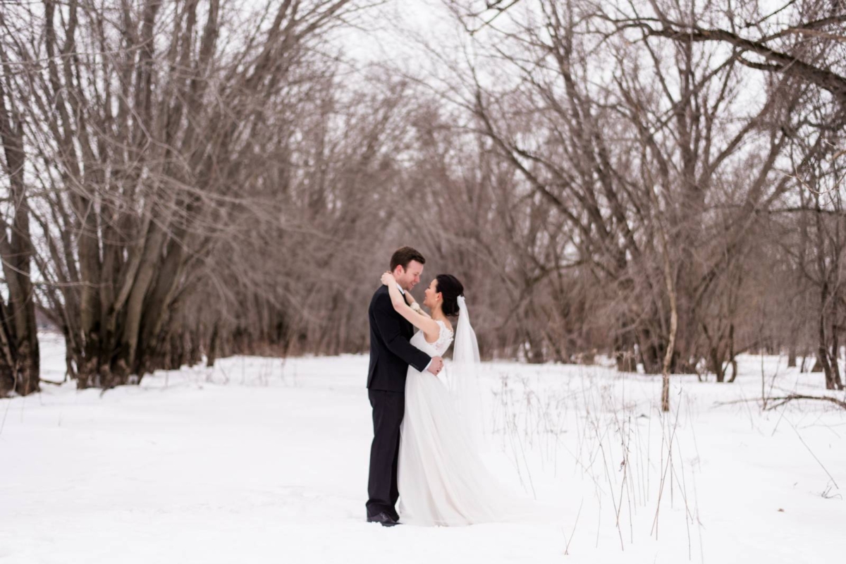 Emotionally charged wedding held at a hospital chapel