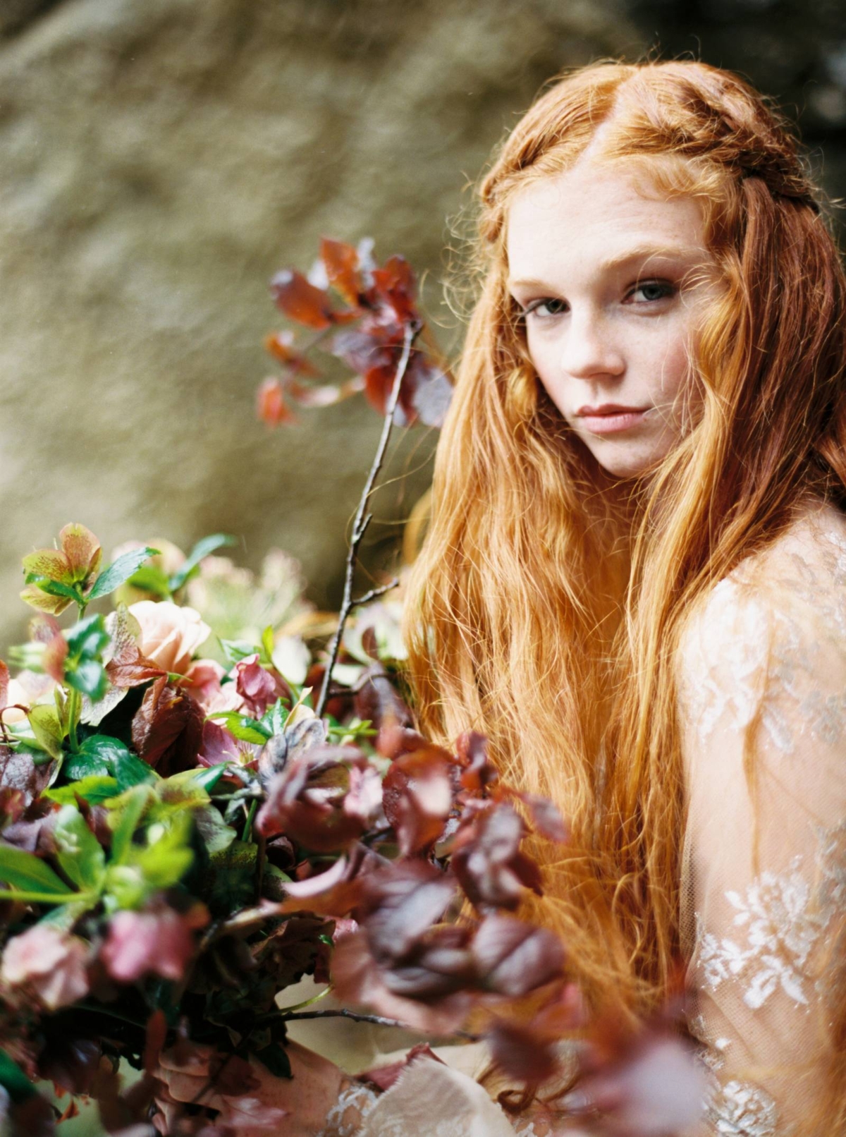 Ethereal Oregon Coast Bridal Session