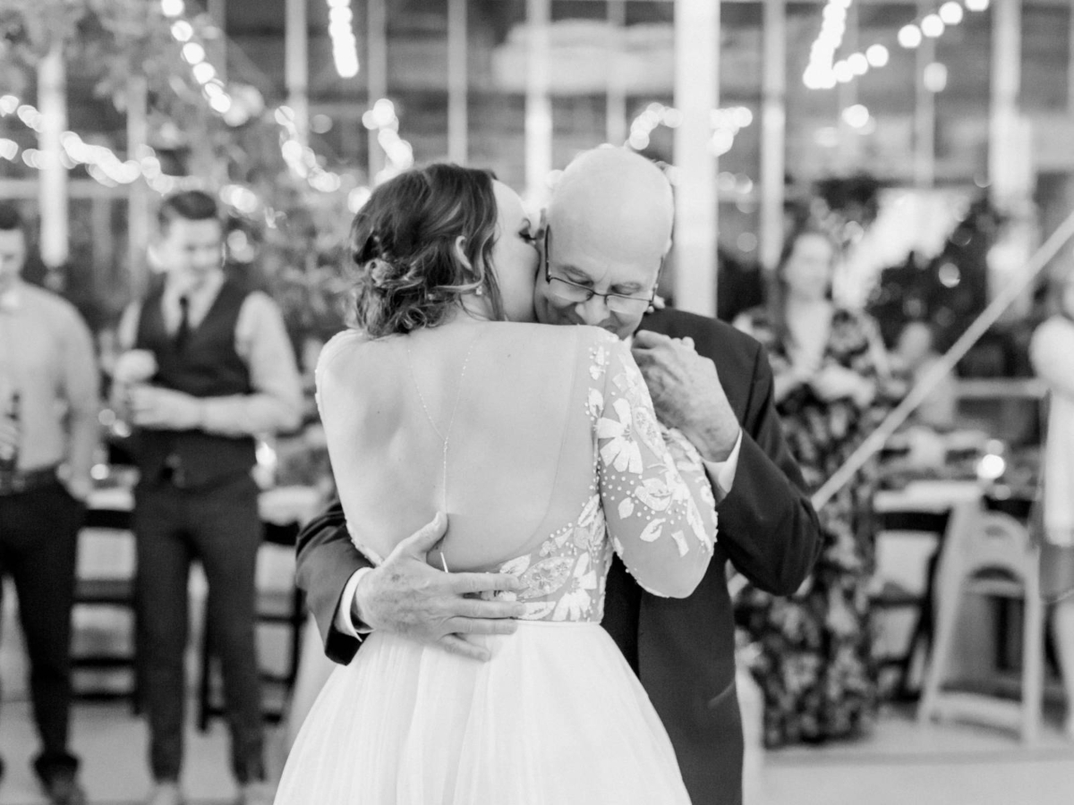 Greenhouse wedding in downtown Grand Rapids