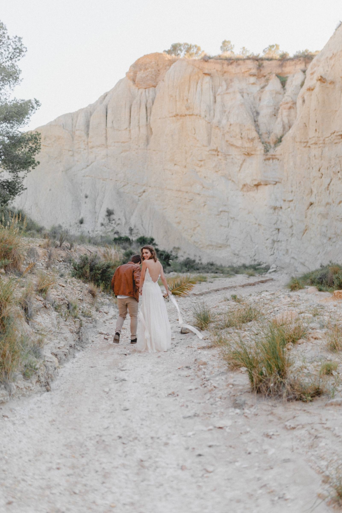 Engagement shoot in an incredible Spanish desert landscape