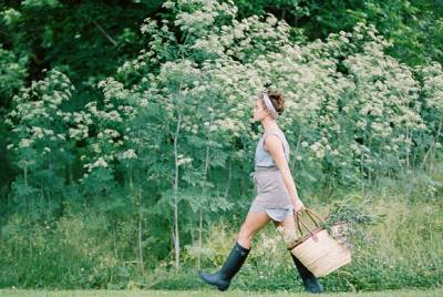 French Farm Girl Lifestyle Shoot