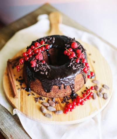 Chocolate Berry Cake