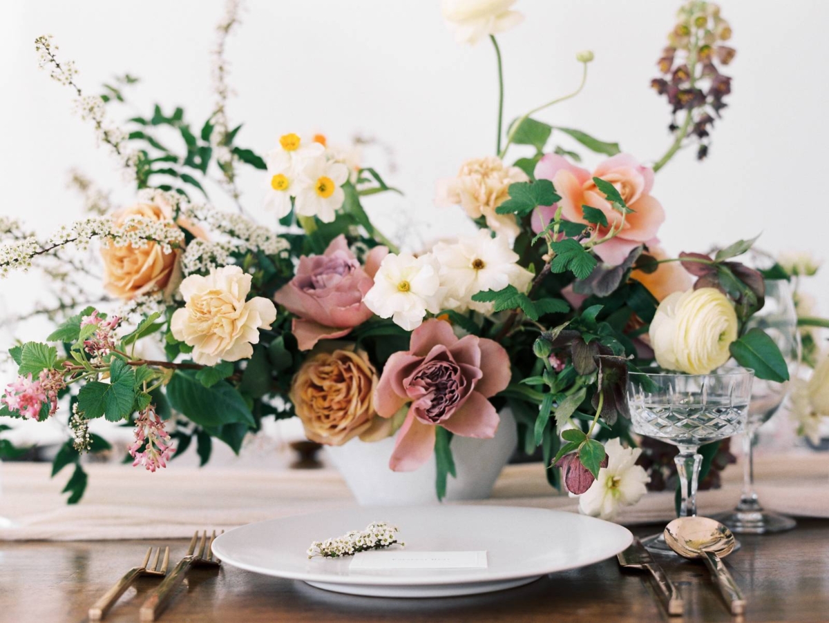 Peach, yellow and rose wedding ideas