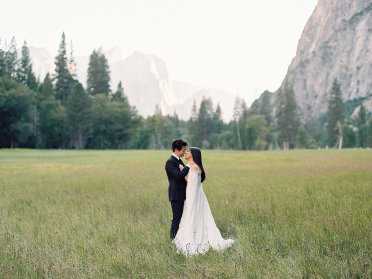 Romantic Engagement shoot in Yosemite National Park