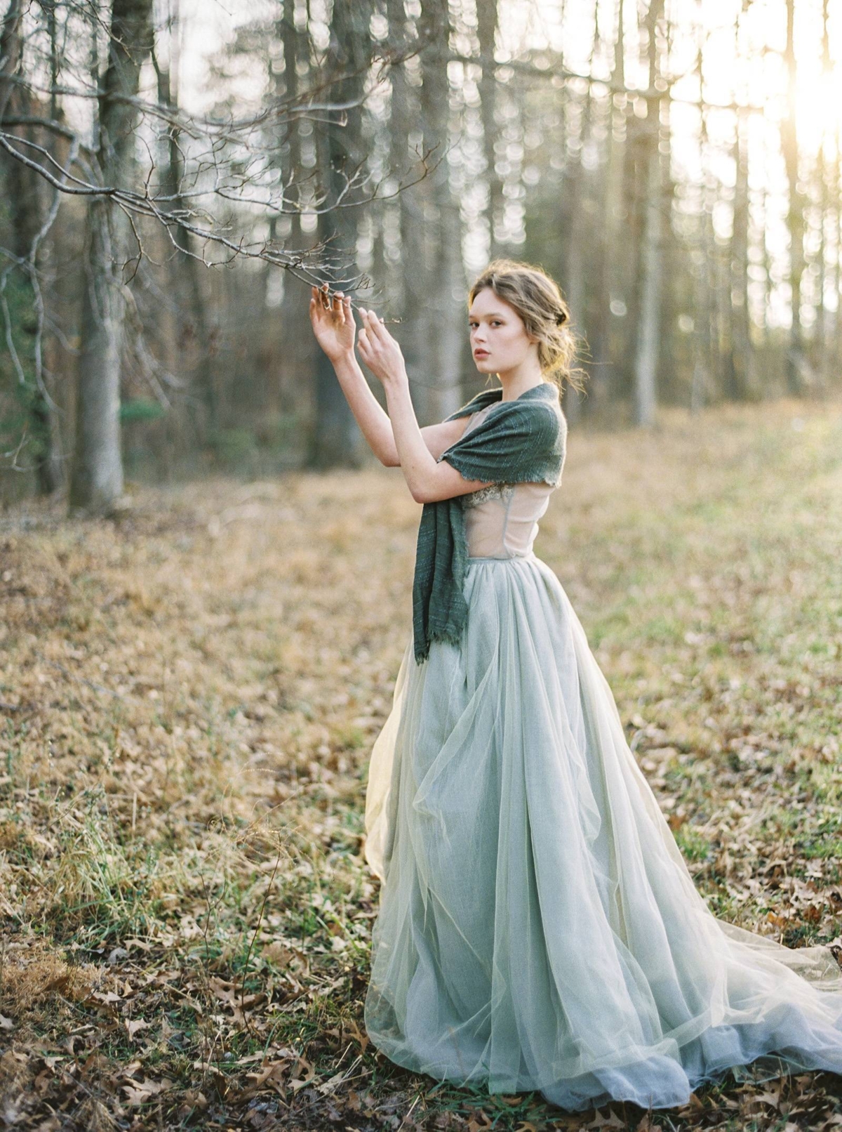 Luminous & enchanting winter prairie wedding inspiration