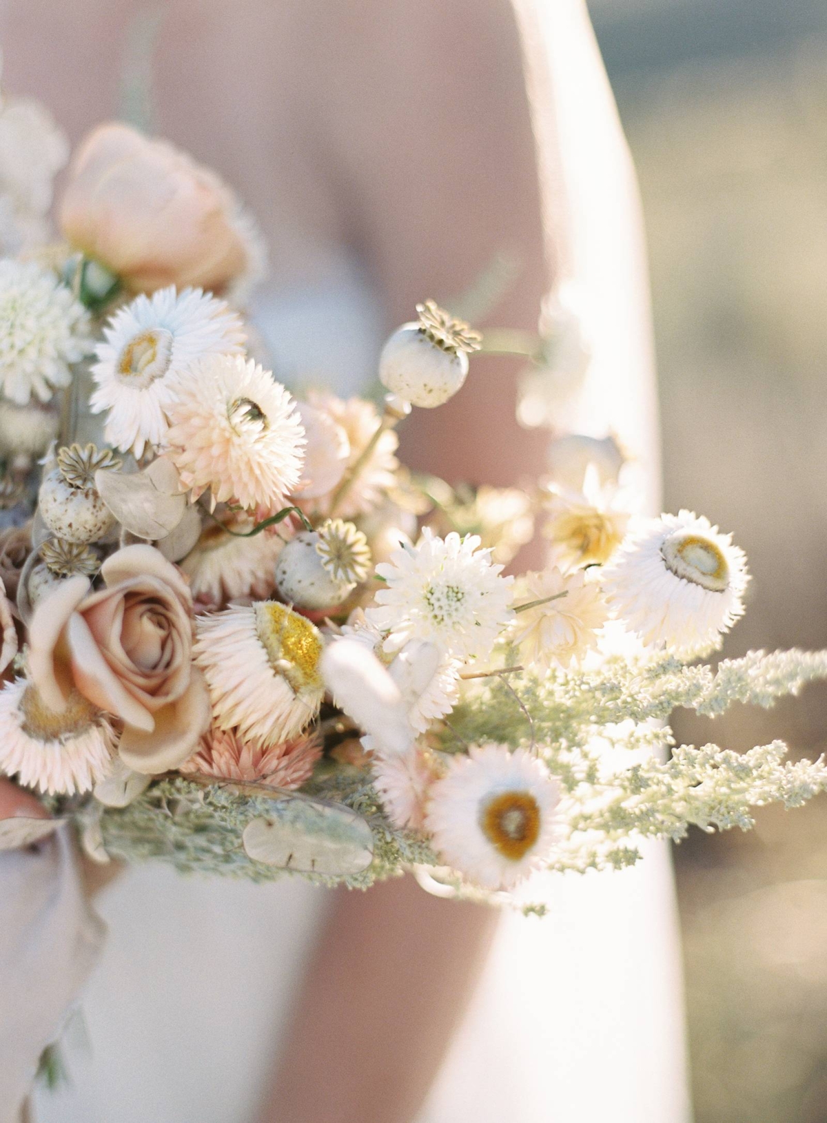 Organic & feminine desert bridal inspiration in a muted palette