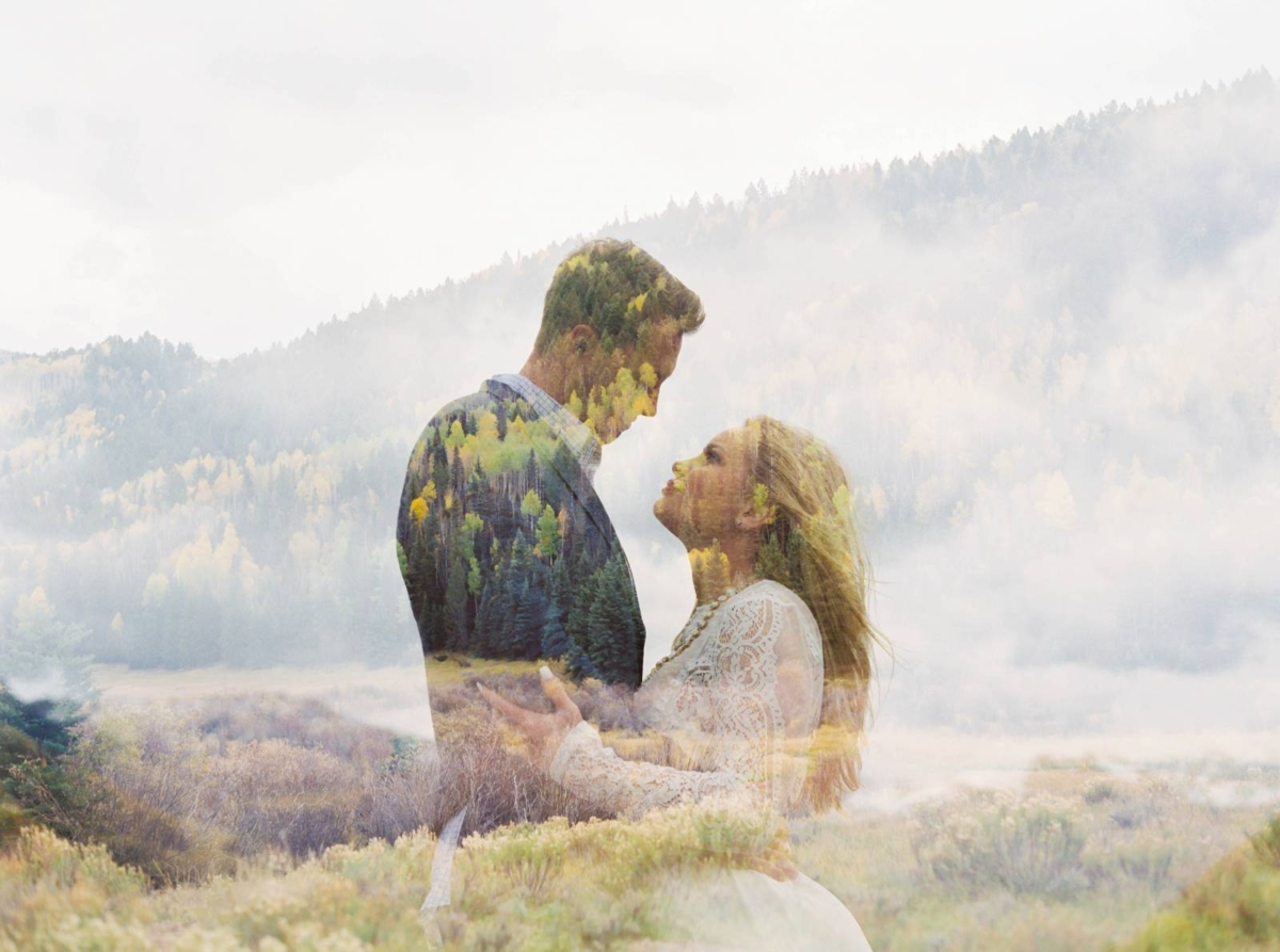 Telluride, Colorado engagement shoot in the mountains