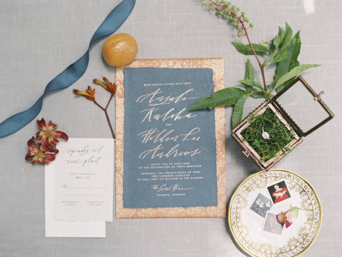 Non-traditional wedding inspiration blending old with new