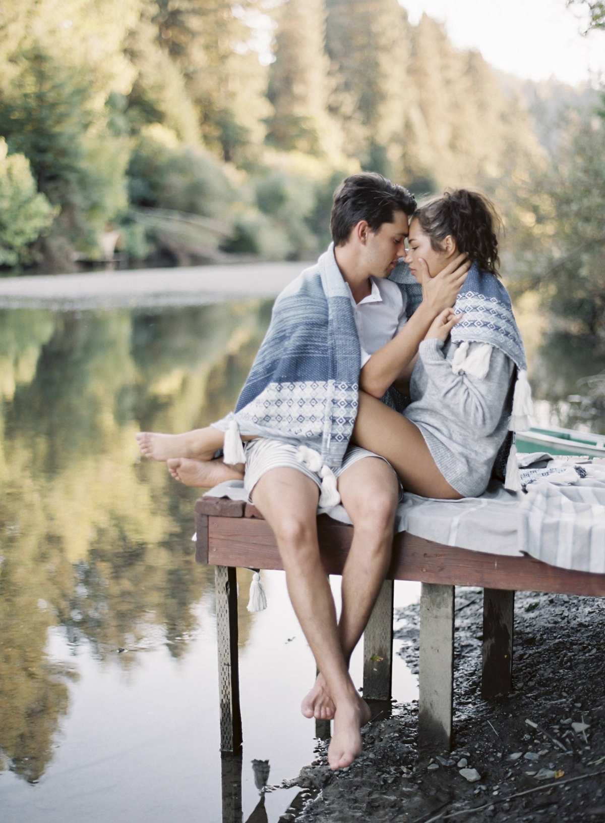 The most adorable and fun riverside Engagement Shoot