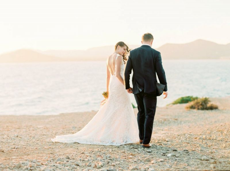 Relaxed and natural Ibiza beach wedding