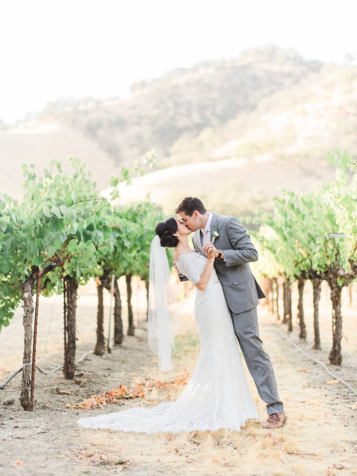 Family focused wedding at a Northern California Vineyard