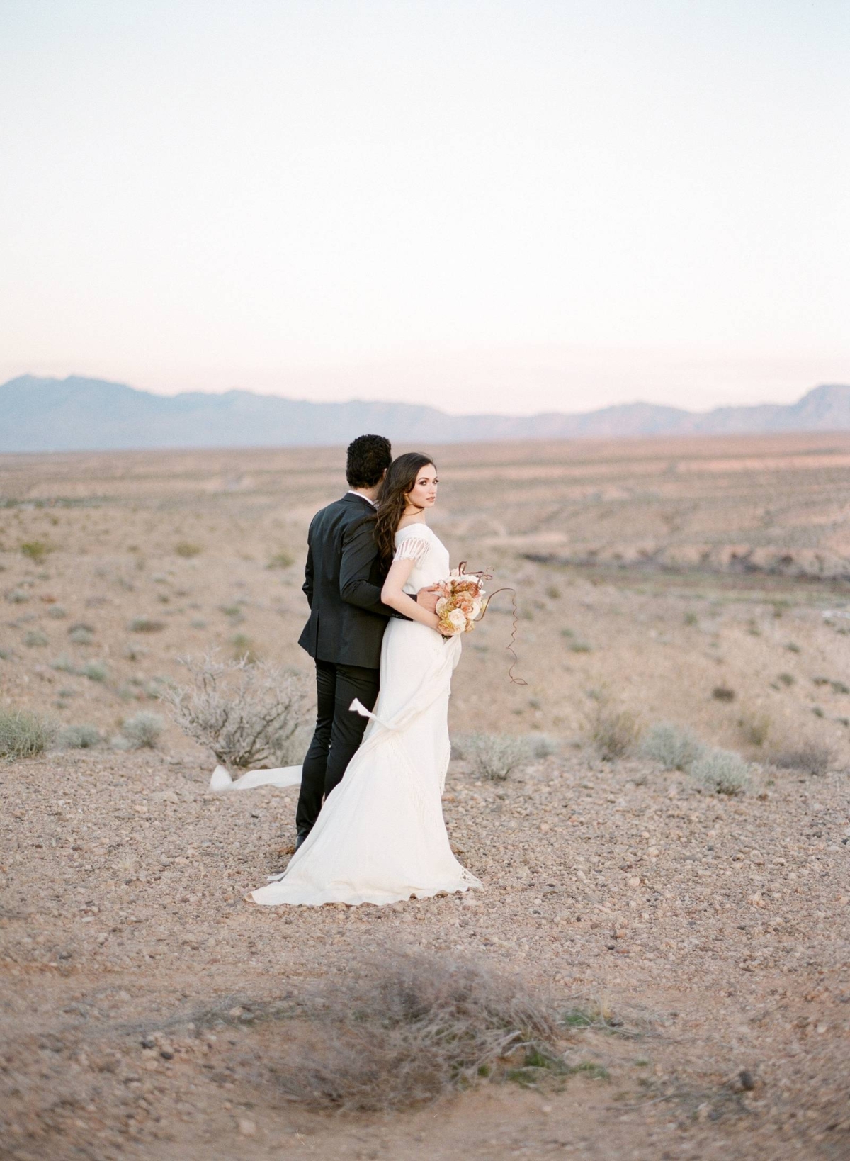 Moroccan styled desert inspiration at sunset