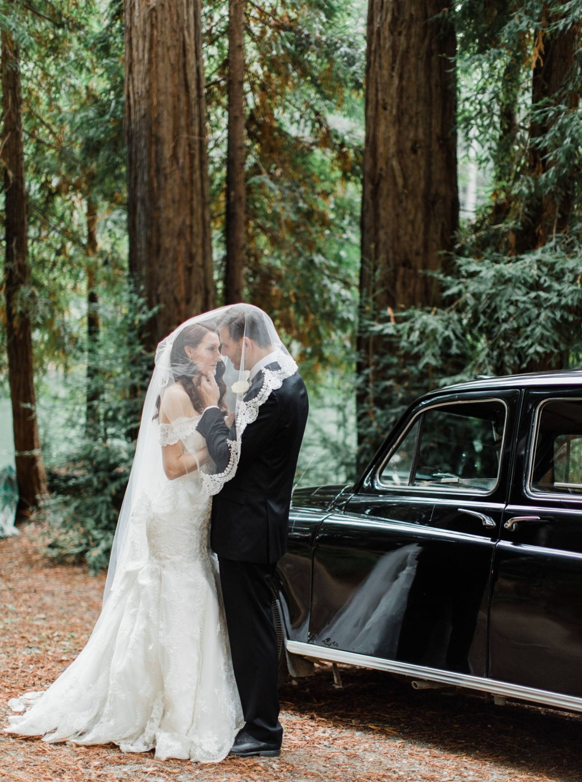 Timeless & Elegant wedding in the lush California Redwood Forests