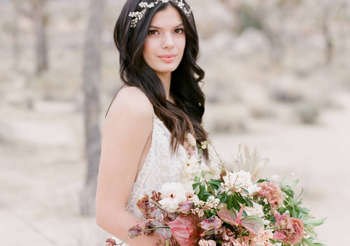 ‘Desert Queen’ bridal inspiration in Joshua Tree