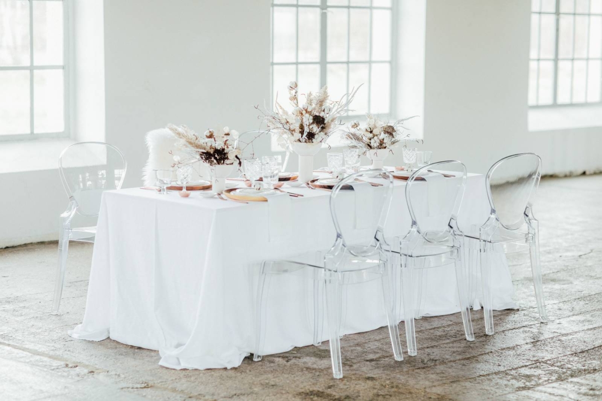 Get cosy with this cotton inspired winter wedding inspiration