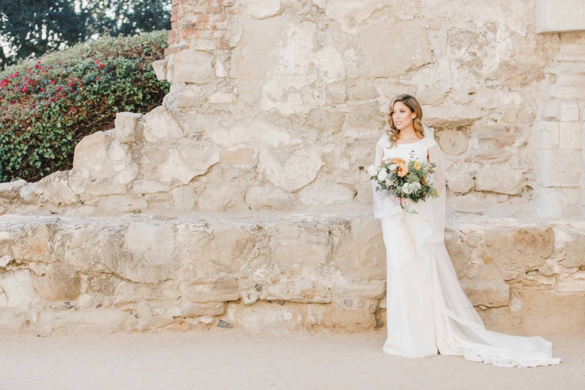 Historic elegance blends with modern garden romance in this California wedding inspiration