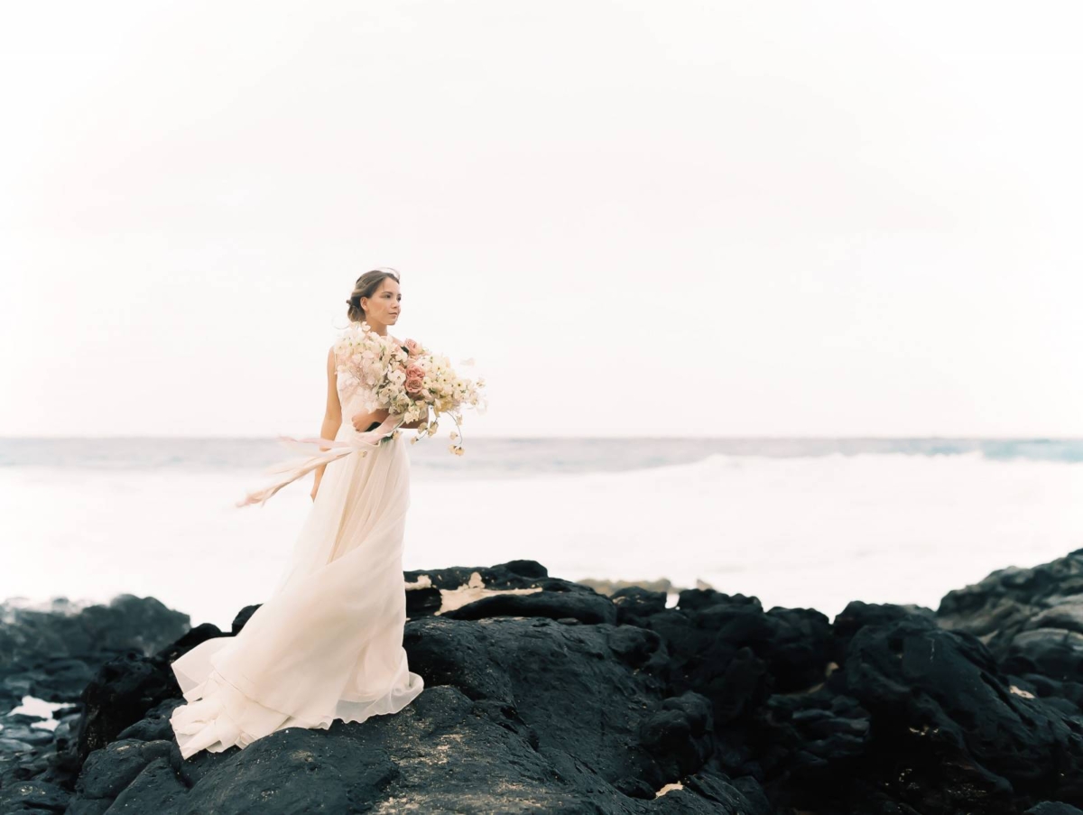 Moody and Ethereal Hawaii Bridal Inspiration