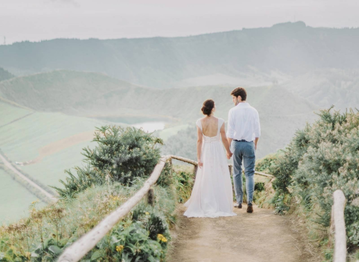 Azores Islands Elopement surrounded by stunning Nature