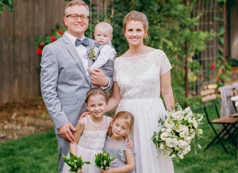 Beautiful & heartfelt 10 Year Vow Renewal in an Oklahoma Garden