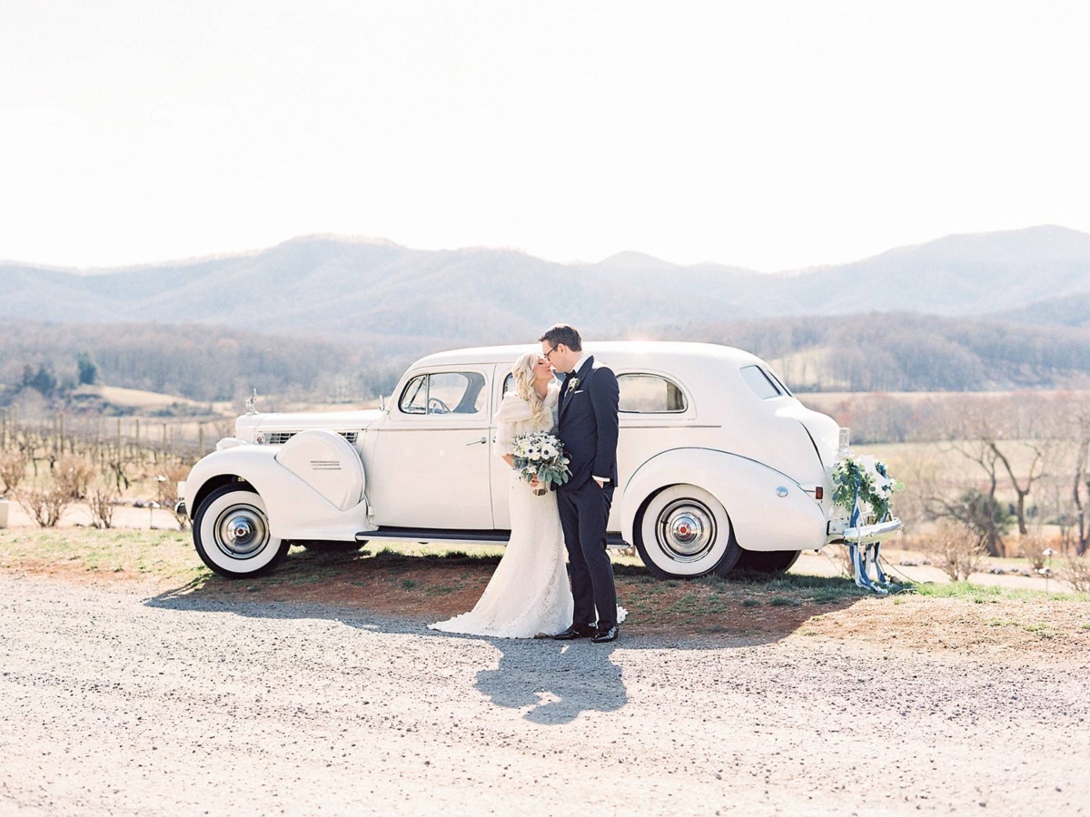 Beautiful late winter wedding at Virginia’s Pippin Hill