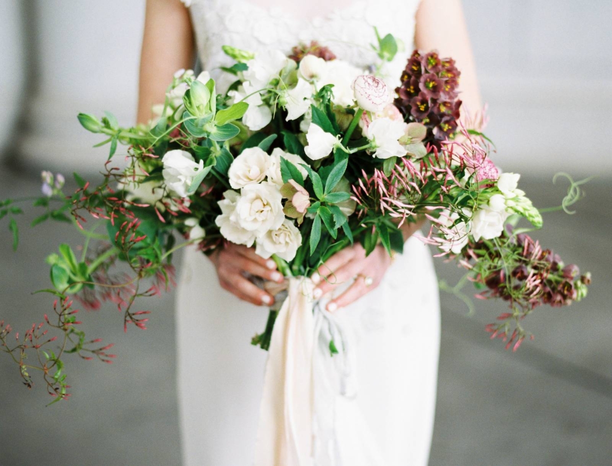 Elegant art history inspired Washington D.C. bridal editorial