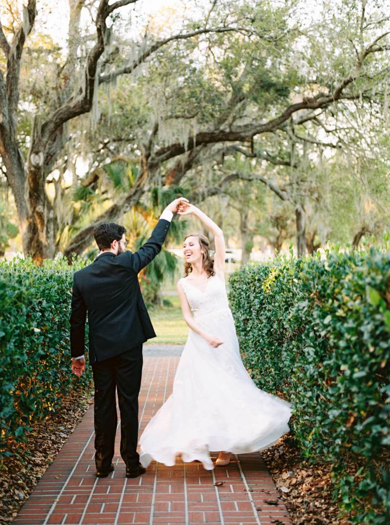 Enchanting southern wedding with beautiful florals