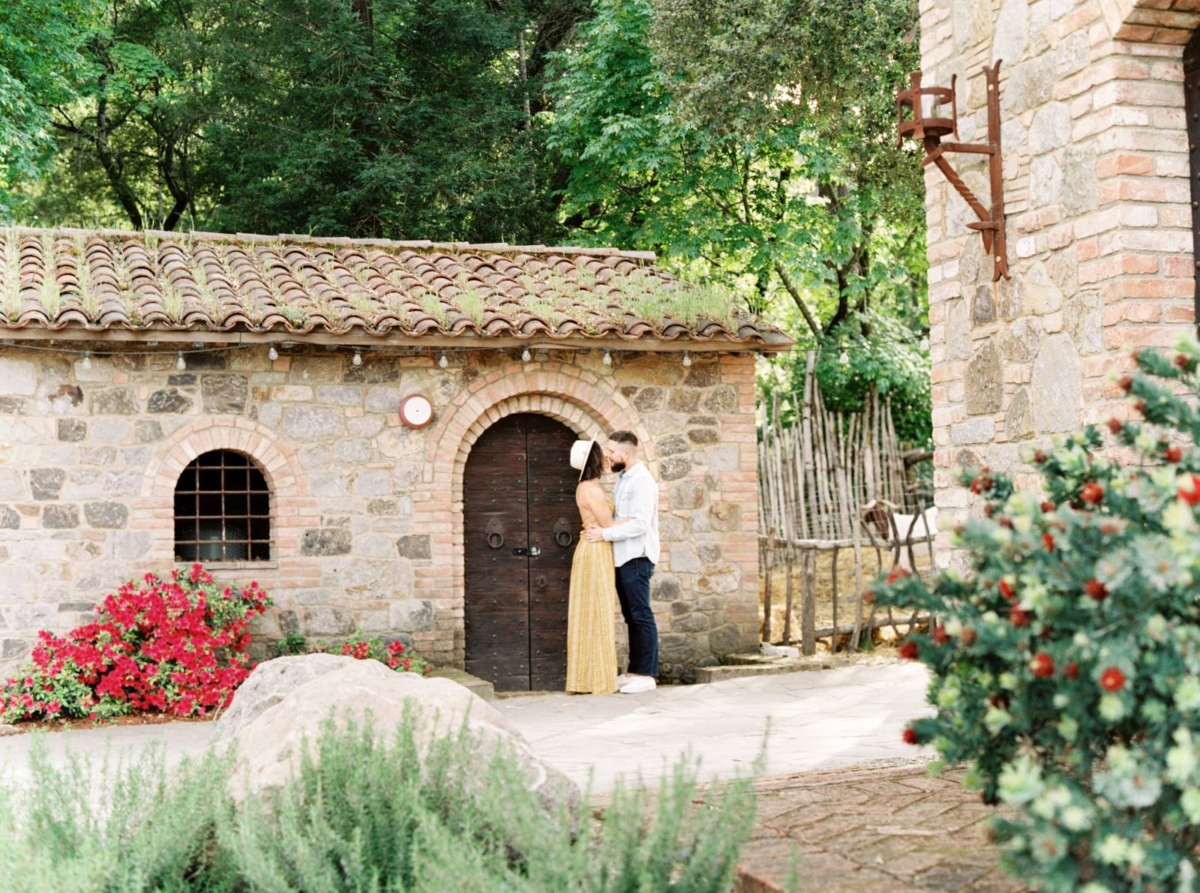 Napa Anniversary Session at Castello di Amorosa