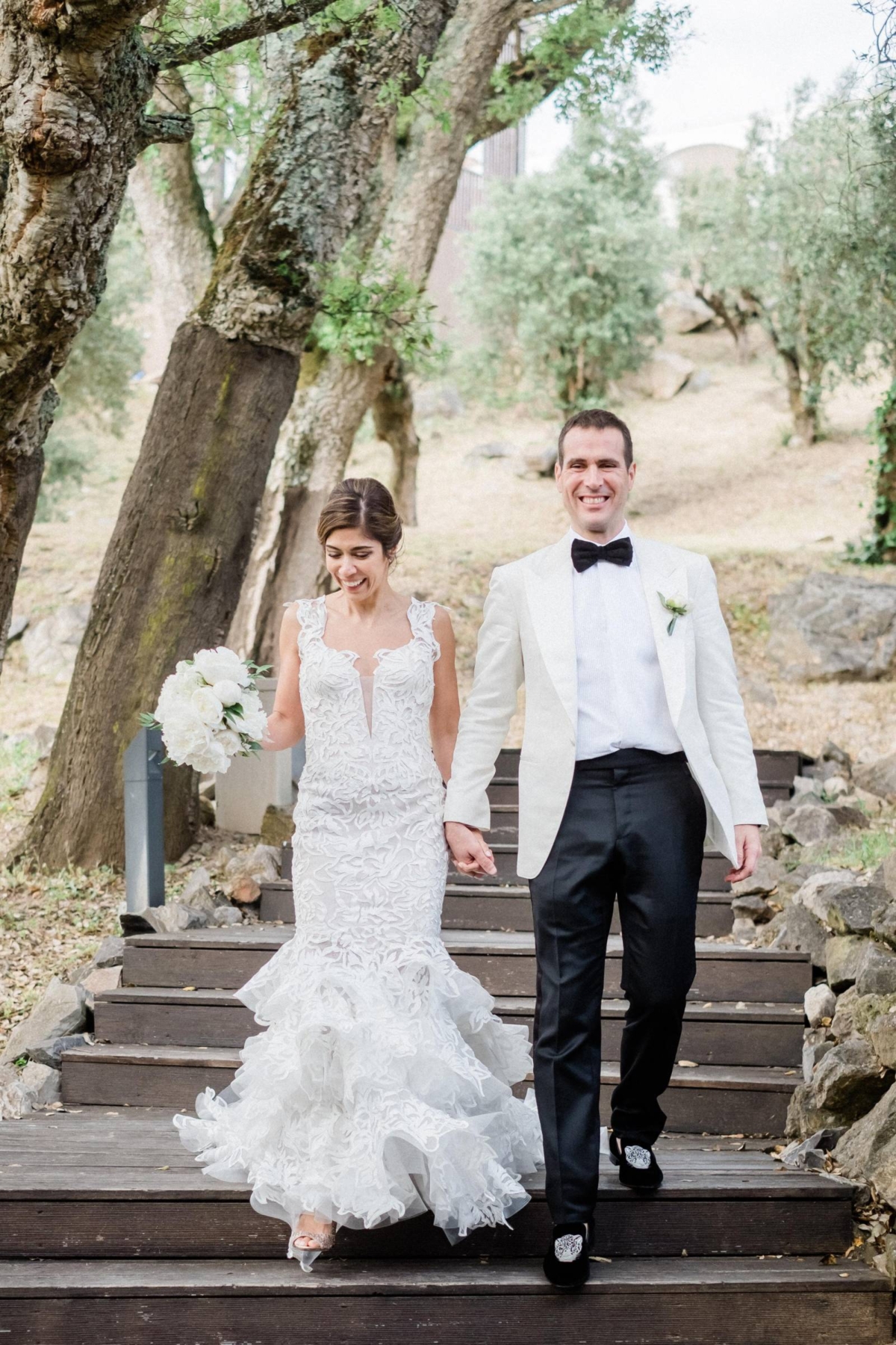 Portuguese wedding inspired by local intricate tilework