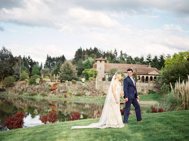 Old World European Villa Bridal in the Pacific Northwest