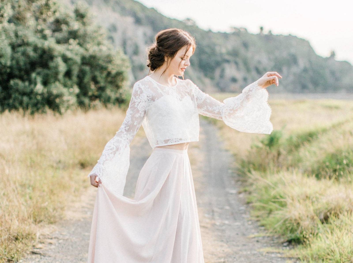 New Zealand winter bridal inspiration